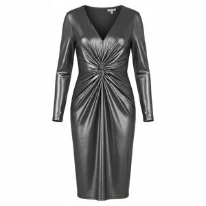 Elegant Black Long Sleeve Dress